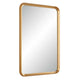 Decorative Wall Mirror | Champagne Gold Leaf | 20x30 Rectangular Frame