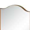 Decorative Wall Mirror | Arch Design | Brushed Gold Arched Frame | 22x34