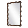 Decorative Wall Mirror | Organic Scalloped Edges | Antique Bronze | Gold | 23x33