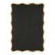 Decorative Wall Mirror | Organic Scalloped Edges | Antique Bronze | Gold | 23x33