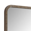 Decorative Wall Mirror | Antique Gold Ridged Frame | 22x32 Rectangular