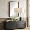 Decorative Wall Mirror | Antique Gold Ridged Frame | 22x32 Rectangular