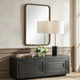 Decorative Wall Mirror | Antique Gold Ridged Frame | 22x32 Rectangular