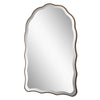 Siva Arched Accent Wall Mirror | Scallop Edges | Antique Bronze | Gold 24x36