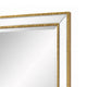 Accent Wall Mirror | Double Frame | Beveled Mirror Trim | Gold Tone 27x33