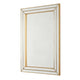 Accent Wall Mirror | Triple Frame | Mirror Inlays | Antique Gold 24x34