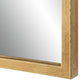Kona Accent Wall Mirror | Scalloped Corners | Gold Leaf Finish 22x36