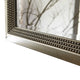 Accent Wall Mirror | 3 Layer Beaded Frame | Modern Style Warm Silver 24x36