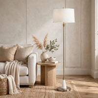 Off White, Antique Brass