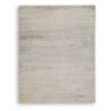 Bina 8x10 Large Area Rug | Trellis Pattern | Beige Polypropylene Polyester