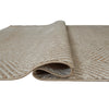 Bina 8x10 Large Area Rug | Trellis Pattern | Beige Polypropylene Polyester