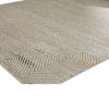 Bina 8x10 Large Area Rug | Trellis Pattern | Beige Polypropylene Polyester