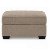 Oly Oversized Accent Ottoman | Foam Seat | Mocha Brown Polyester | 36"