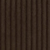 Kimi Oversized Square Ottoman | Foam Fill Chocolate Brown Corduroy 40"