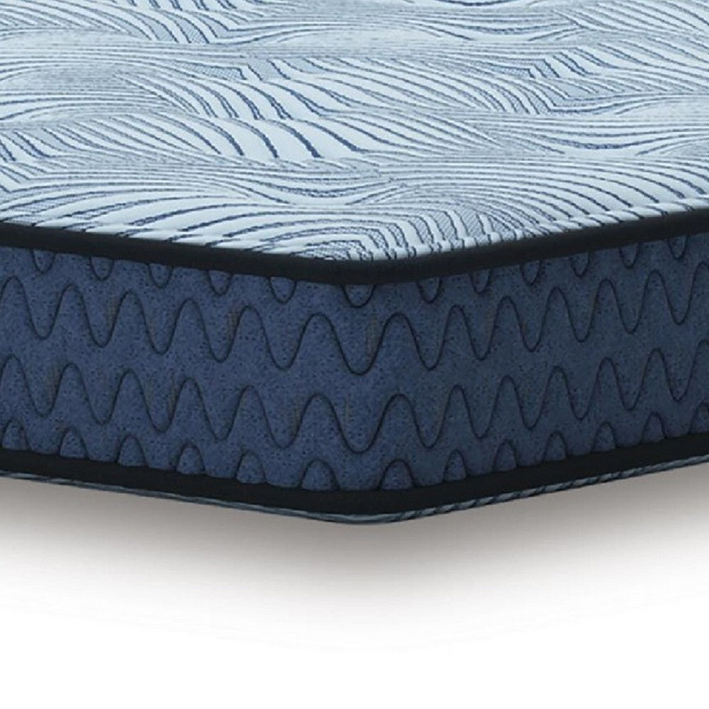 Peko Full Hybrid Mattress | Blue Hyper Cool Stretch Knit Cover 8"