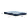 Peko Full Hybrid Mattress | Blue Hyper Cool Stretch Knit Cover 8"
