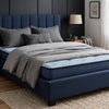 Peko Full Hybrid Mattress | Blue Hyper Cool Stretch Knit Cover 8"