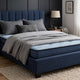 Peko Full Hybrid Mattress | Blue Hyper Cool Stretch Knit Cover 8"