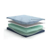 Ryna Twin Mattress | Memory Foam | Light Blue  Stretch Knit Cover 8"
