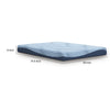 Ryna Twin Mattress | Memory Foam | Light Blue  Stretch Knit Cover 8"