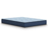 Pmy Twin Hybrid Mattress | Blue Hyper Cool Stretch Knit Cover 10"