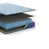 Pmy Twin Hybrid Mattress | Blue Hyper Cool Stretch Knit Cover 10"