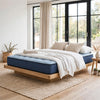 Pmy Twin Hybrid Mattress | Blue Hyper Cool Stretch Knit Cover 10"
