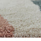 Fyna Geometric Large Area Rug w Shag | 30mm Pile | Gray Polypropylene 8x10