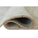 Jaen Medium Rug | Abstract Design | 7mm Pile | Beige & Tan Wool Bamboo 5x7