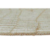 Jaen Medium Rug | Abstract Design | 7mm Pile | Beige & Tan Wool Bamboo 5x7