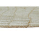 Jaen Medium Rug | Abstract Design | 7mm Pile | Beige & Tan Wool Bamboo 5x7