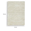 Jaen Medium Rug | Abstract Design | 7mm Pile | Beige & Tan Wool Bamboo 5x7