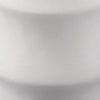 Vala Floor Lamp | Hardback Drum Shade | Scalloped Polyresin White 66"