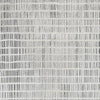 Turo Striped Large Area Rug | 16mm Pile | Ivory & Black Polyester 8x10