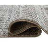 Feri Striped Large Area Rug | Gray & Ivory Polypropylene Polyester 8x10