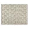 Moca Large Area Rug | Geometric Design | Gray & Ivory Polypropylene 8x10
