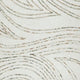 Delma 5x7 Medium Area Rug | Flowing Abstract Pattern | Green & Ivory Wool