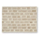 Lisa 5x7 Medium Area Rug | Stripe Pattern | White & Brown Wool Polyester