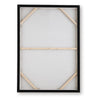 Fore Wall Art | Abstract Painting | H& Painted Canvas | Tan & Blue 40x56