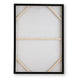 Fore Wall Art | Abstract Painting | H& Painted Canvas | Tan & Blue 40x56