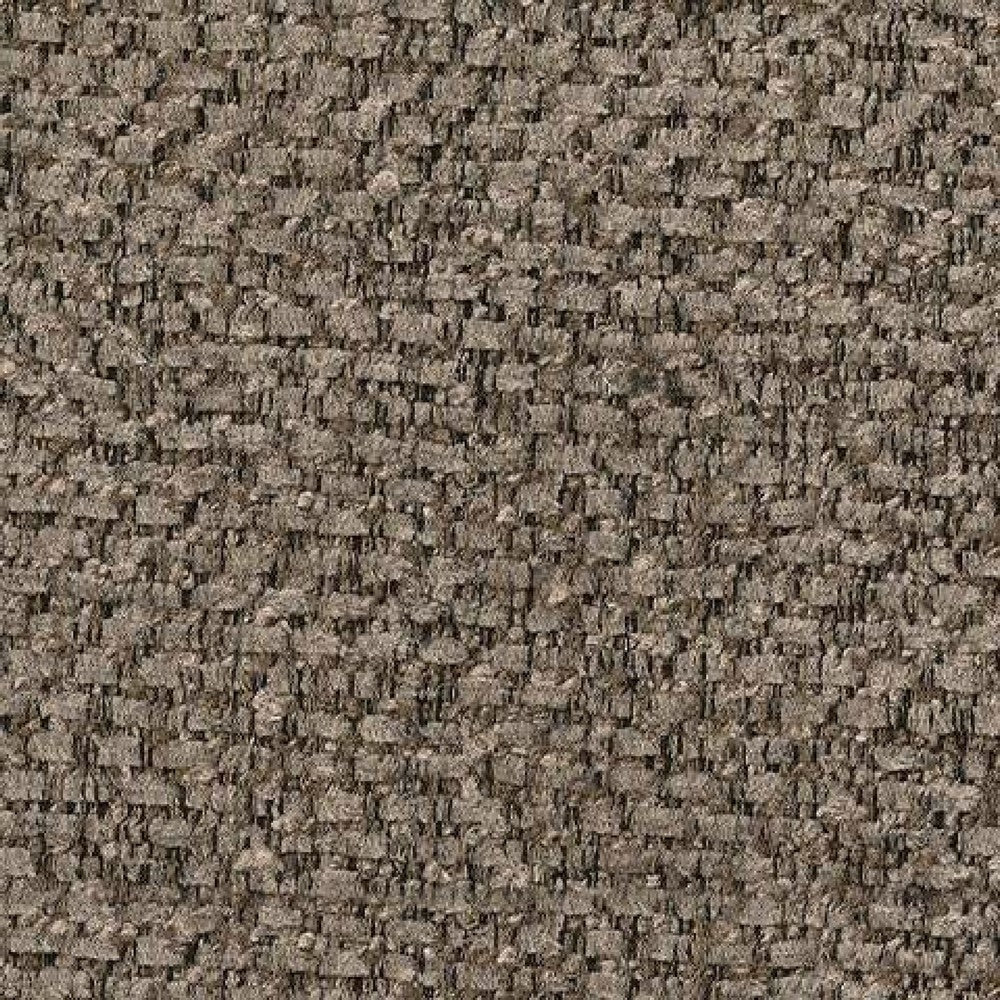 Teu Accent Ottoman | Poly Fiber Foam Seat | Suede Brown Polyester | 34"
