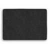 Jez Accent Ottoman | Cushioned Foam Seat | Coal Black Polyester 34"