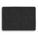 Jez Accent Ottoman | Cushioned Foam Seat | Coal Black Polyester 34"