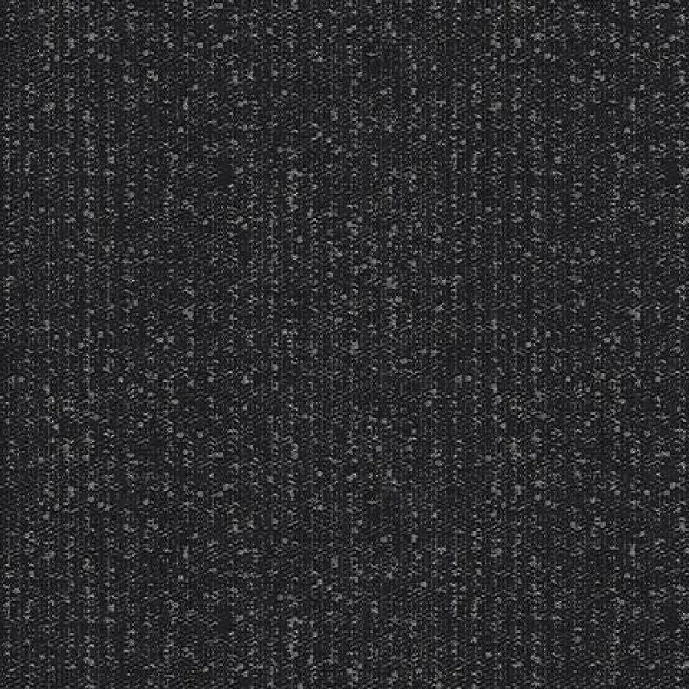 Jez Accent Ottoman | Cushioned Foam Seat | Coal Black Polyester 34"