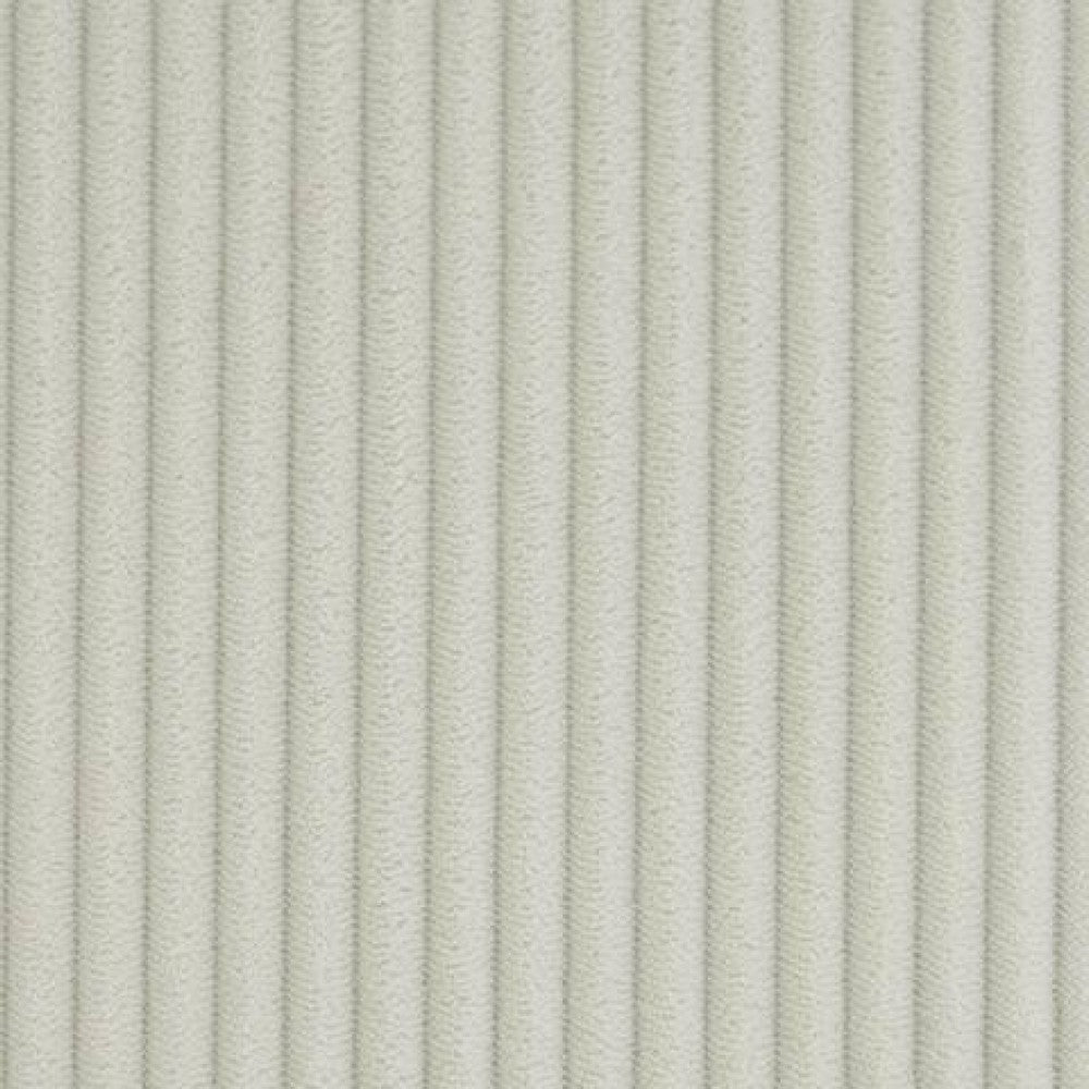 Gesi Accent Ottoman | Boxed Seat | Foam Fill Soft Ivory Corduroy 34"