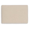Jimy Accent Ottoman | Foam Cushion | Jute Brown Nuvella Fabric 34"