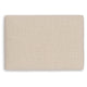 Jimy Accent Ottoman | Foam Cushion | Jute Brown Nuvella Fabric 34"