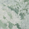 Delo Square Accent Table | Cross Panel Base | White | Green Marble 22"