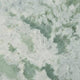 Delo Square Accent Table | Cross Panel Base | White | Green Marble 22"