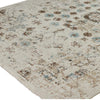 Jai Large Area Rug | Medallion Pattern | Brown & Teal Polypropylene 8x10